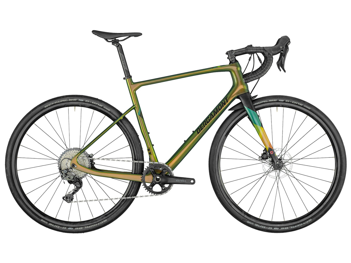 Bergamont chameleon gold-green/black (shiny/matt)