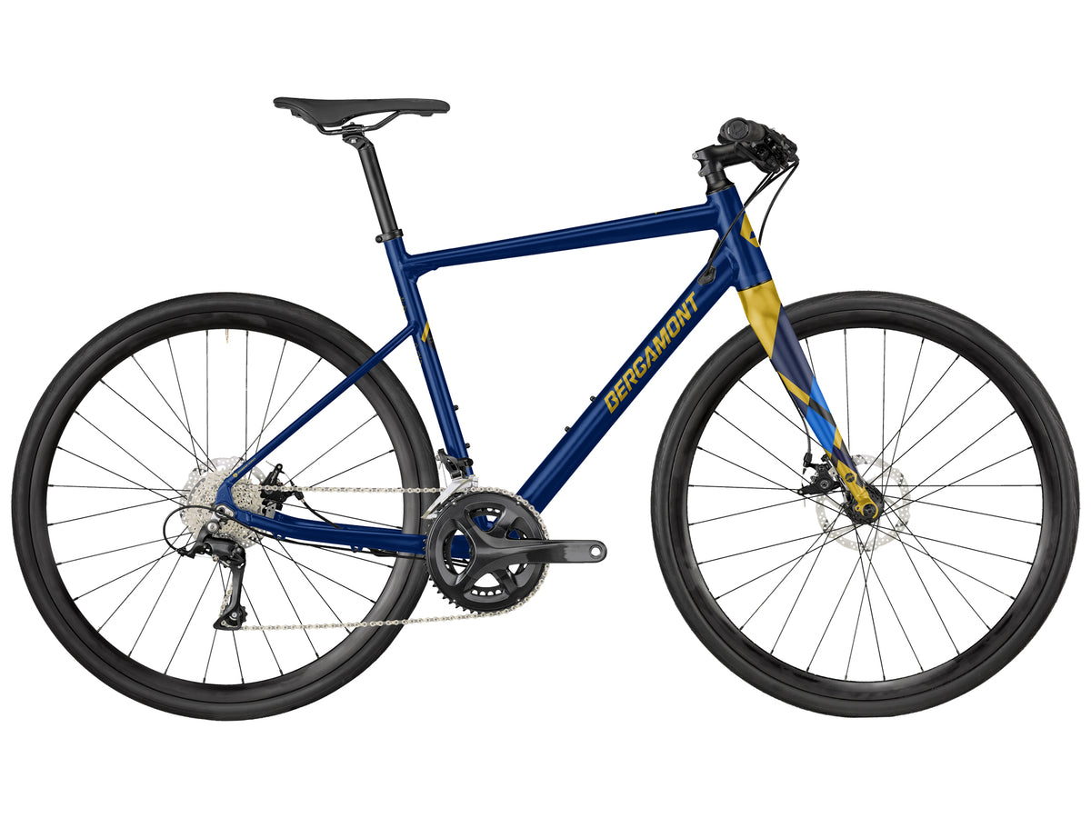 Bergamont atlantic blue/mirror gold (shiny/matt)