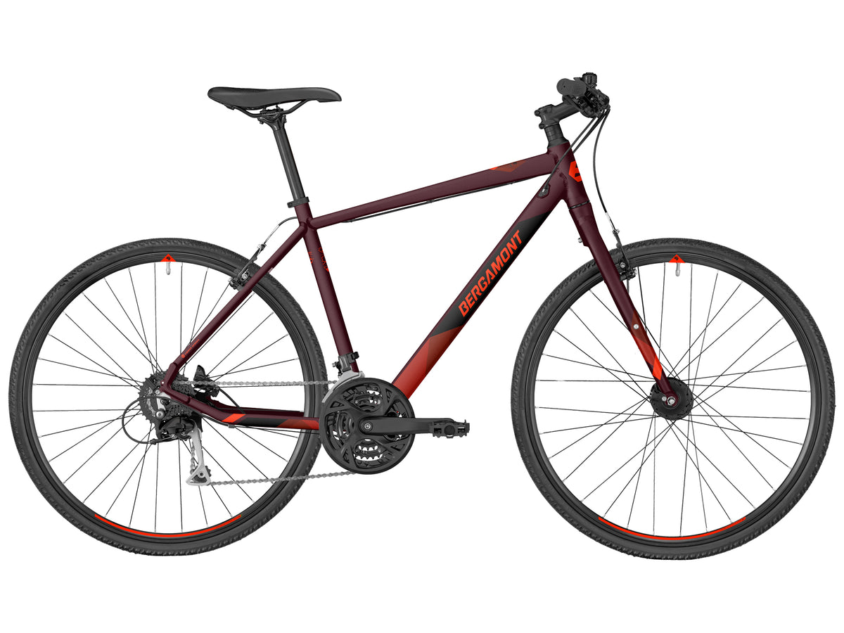Bergamont lime metallic/red (shiny/matt)