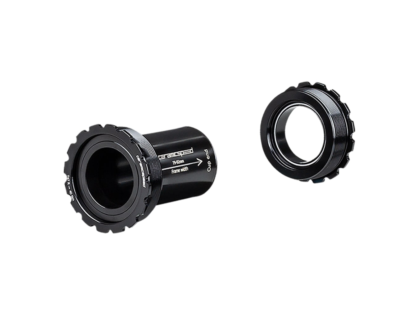 CeramicSpeed SRAM GXP Coated T47 Inboard Bottom Bracket - Black