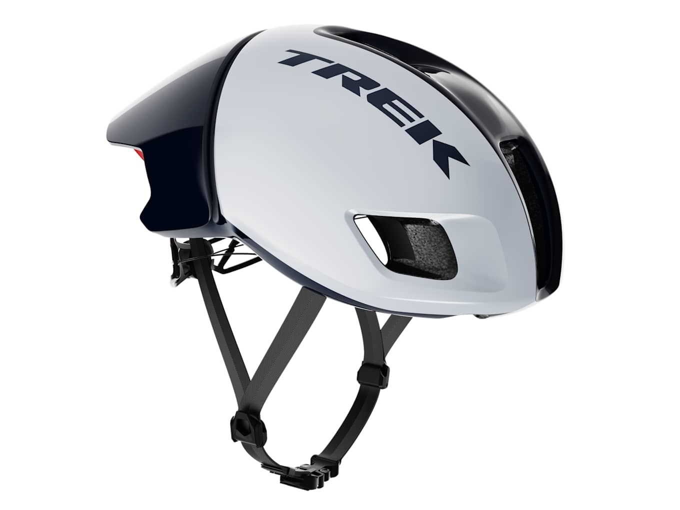 Trek Ballista Mips Road Bike Helmet - White/Blue (dark)