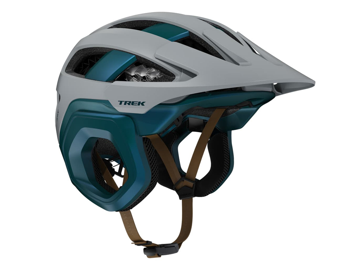 Trek Blaze WaveCel Mountain Bike Helmet - Grey/Blue (dark)