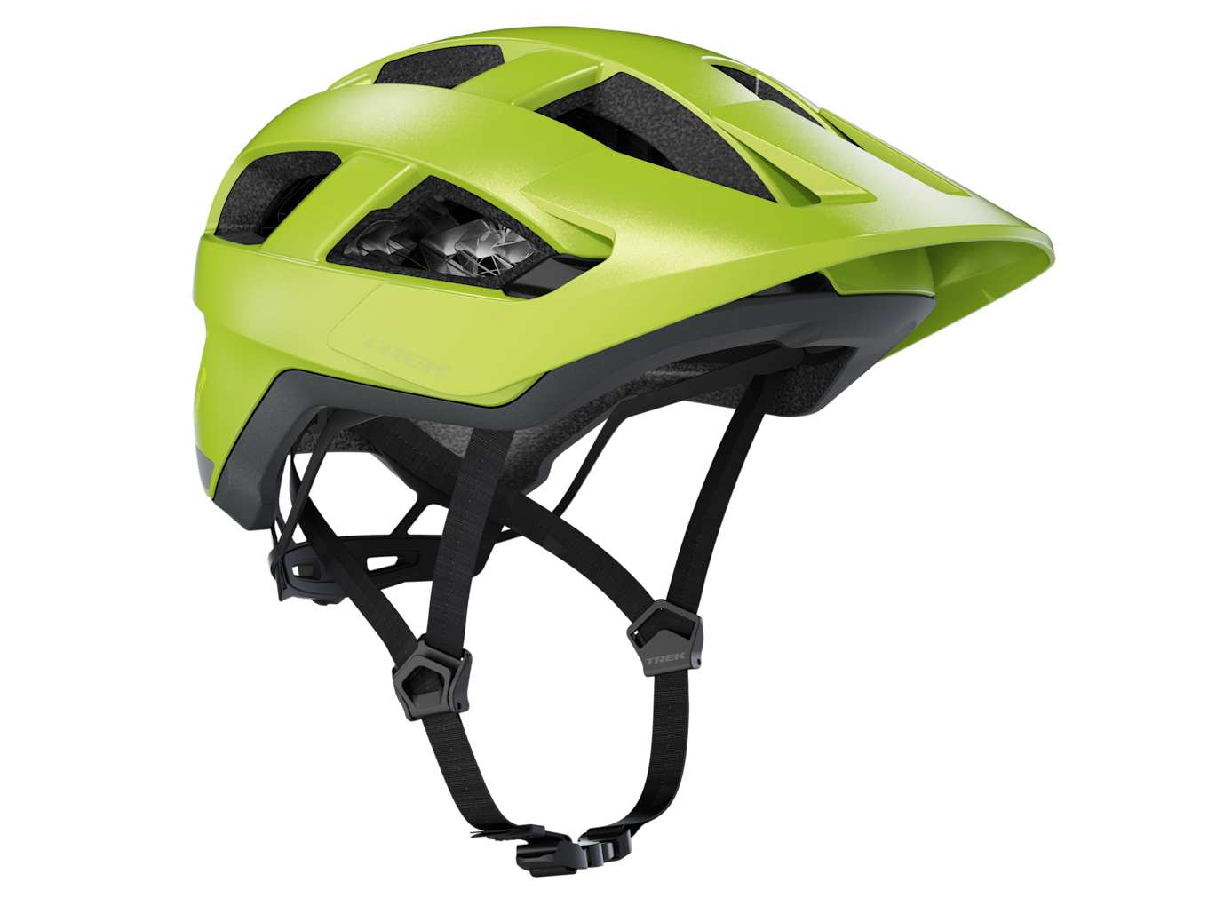 Trek Quantum WaveCel Mountain Bike Helmet - Visibility Green