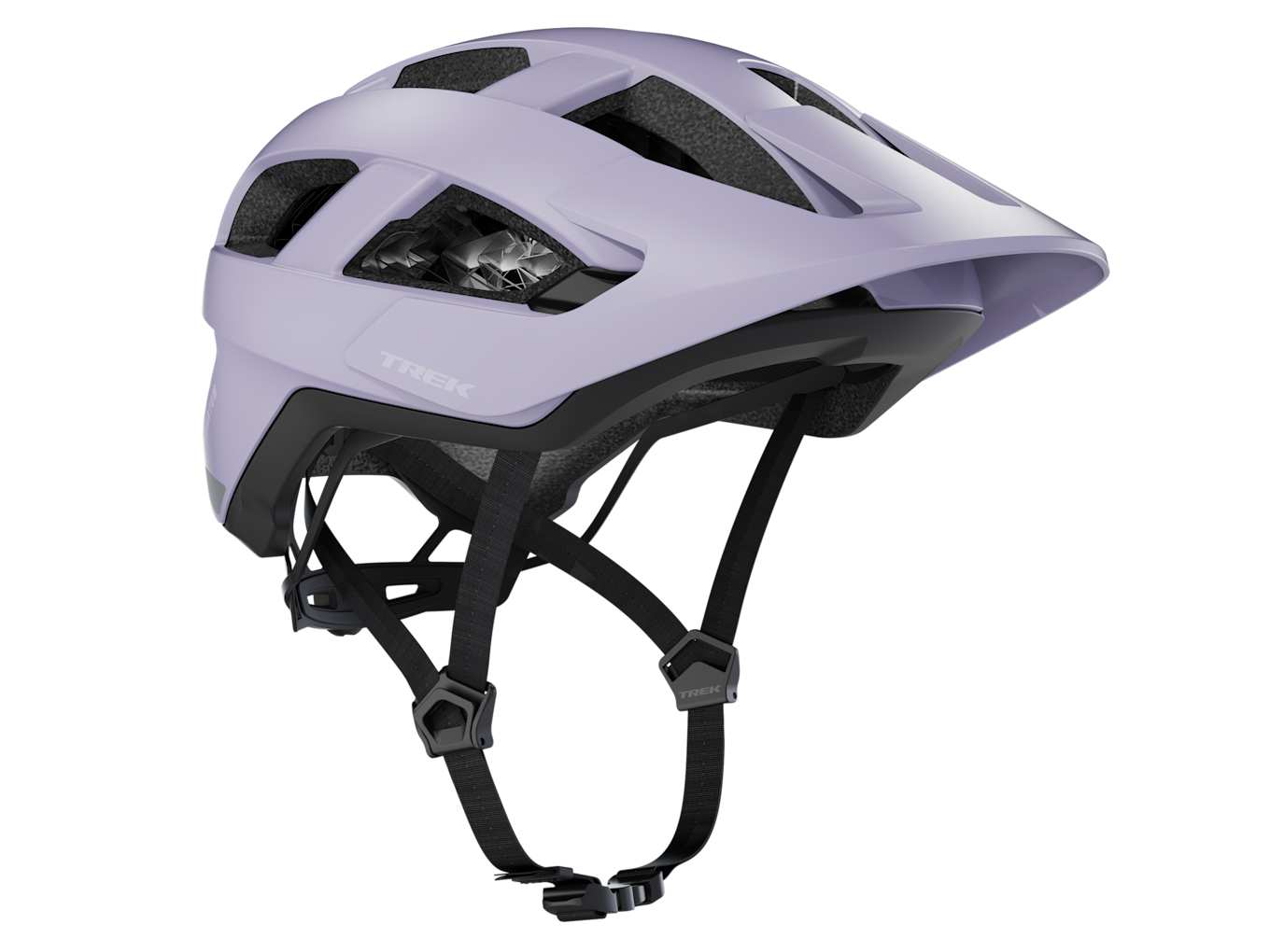 Trek Quantum WaveCel Mountain Bike Helmet - Light Purple