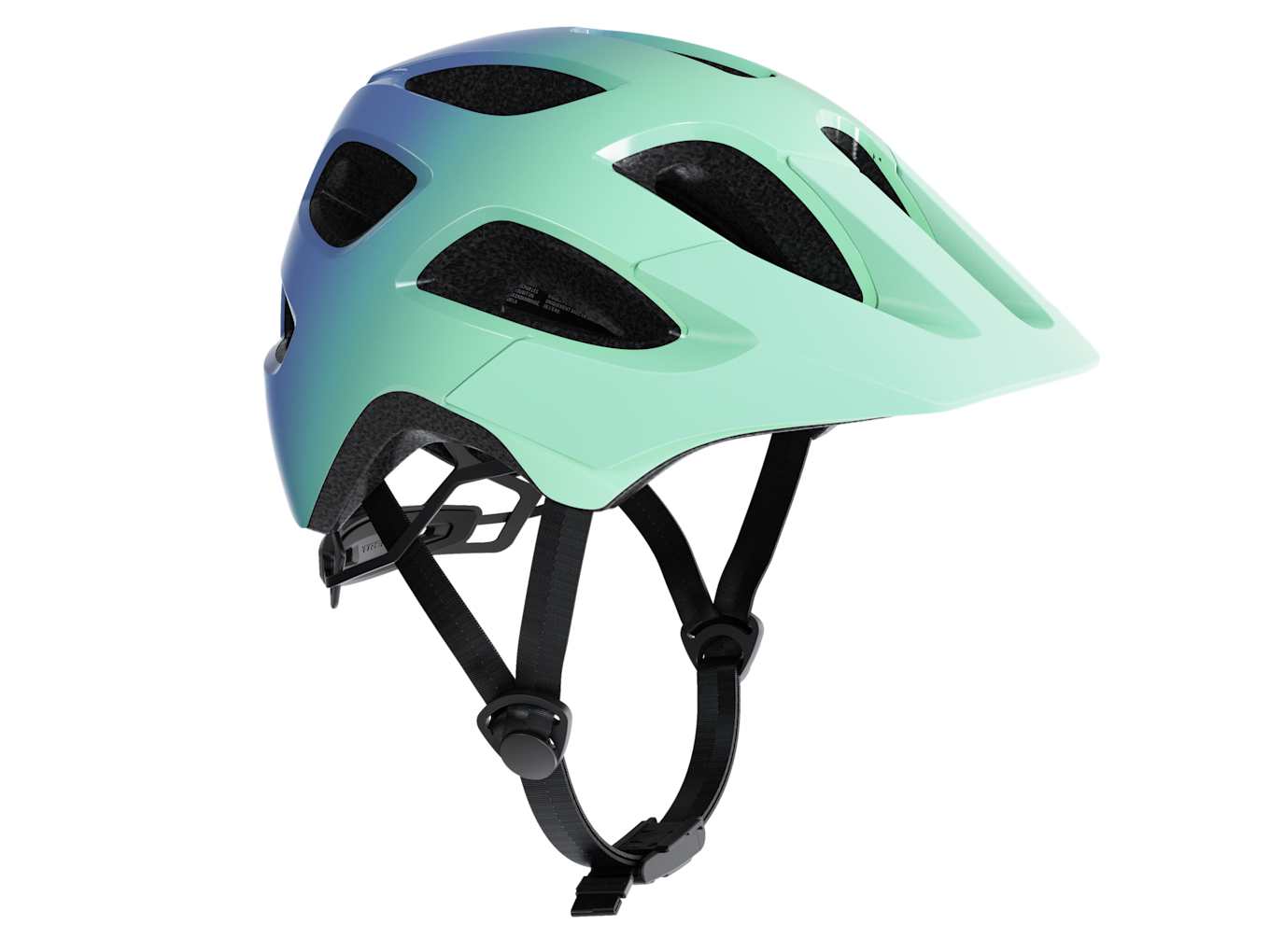Trek Tyro Children’s Bike Helmet - Light Green/Light Purple