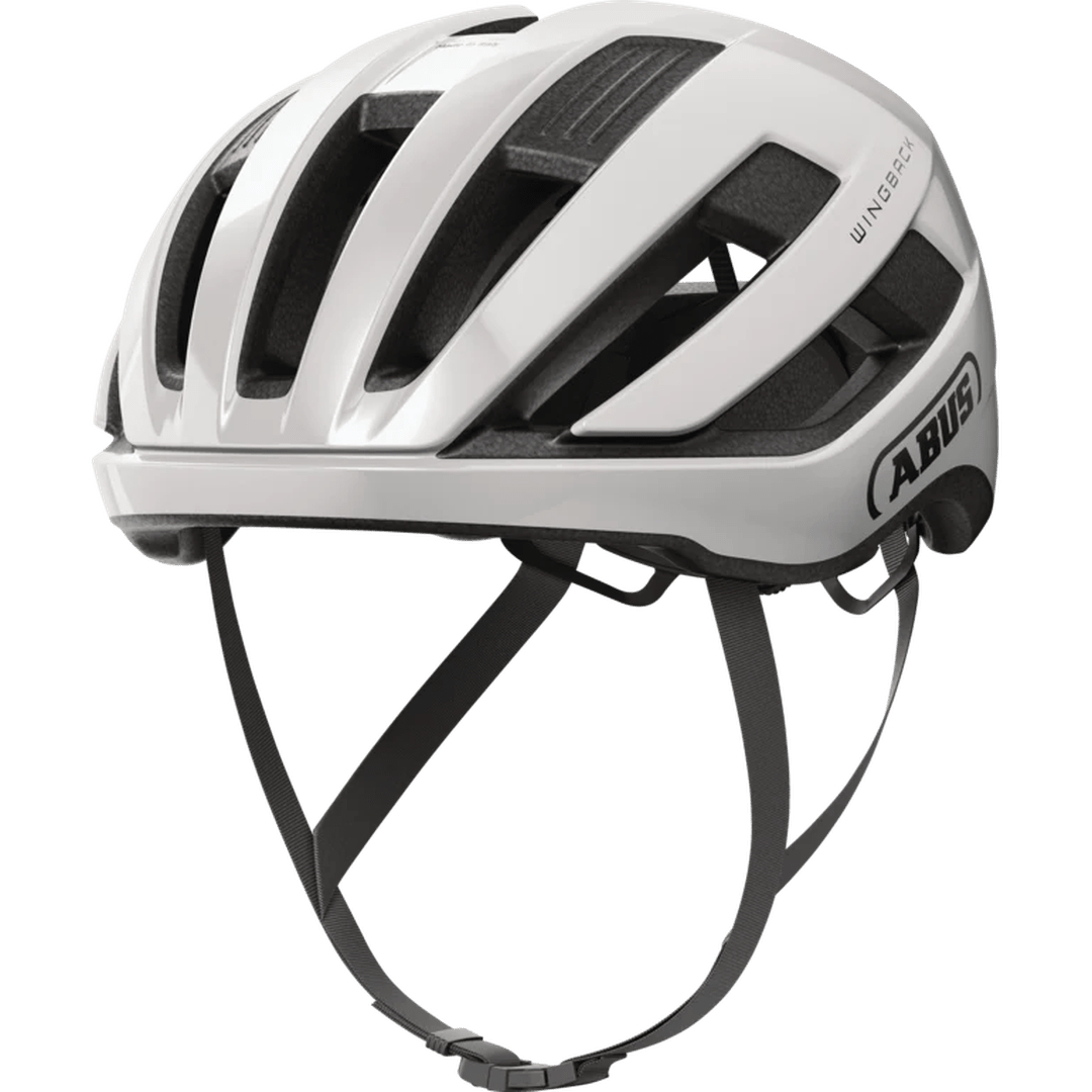 Abus Wingback Road Cycling Helmet - Shiny White - image