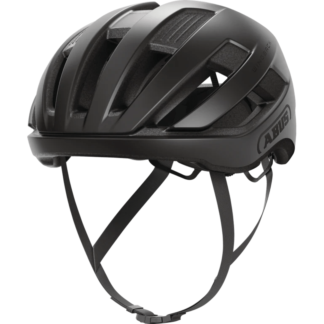Abus Wingback Road Cycling Helmet - Velvet Black - image