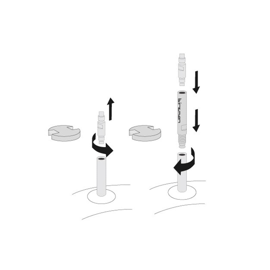Birzman Valve Extender II With Tool (2 Pcs.) - image 2