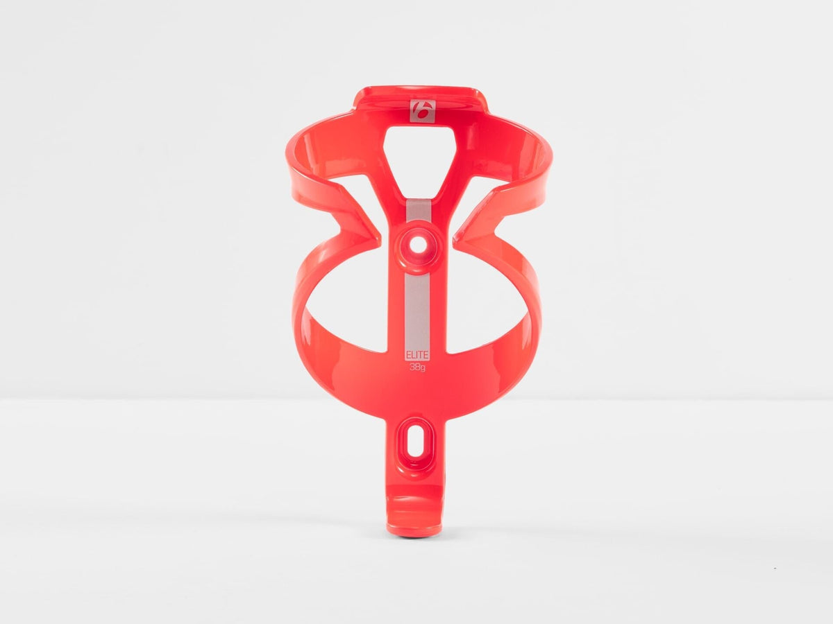 Bontrager Elite Recycled Water Bottle Cage - Radioactive Coral (Glossy) - image 2