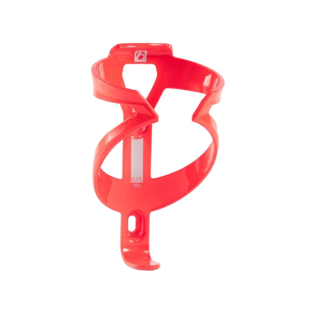Bontrager Elite Recycled Water Bottle Cage - Radioactive Coral (Glossy) - Radioactive Coral (Glossy)