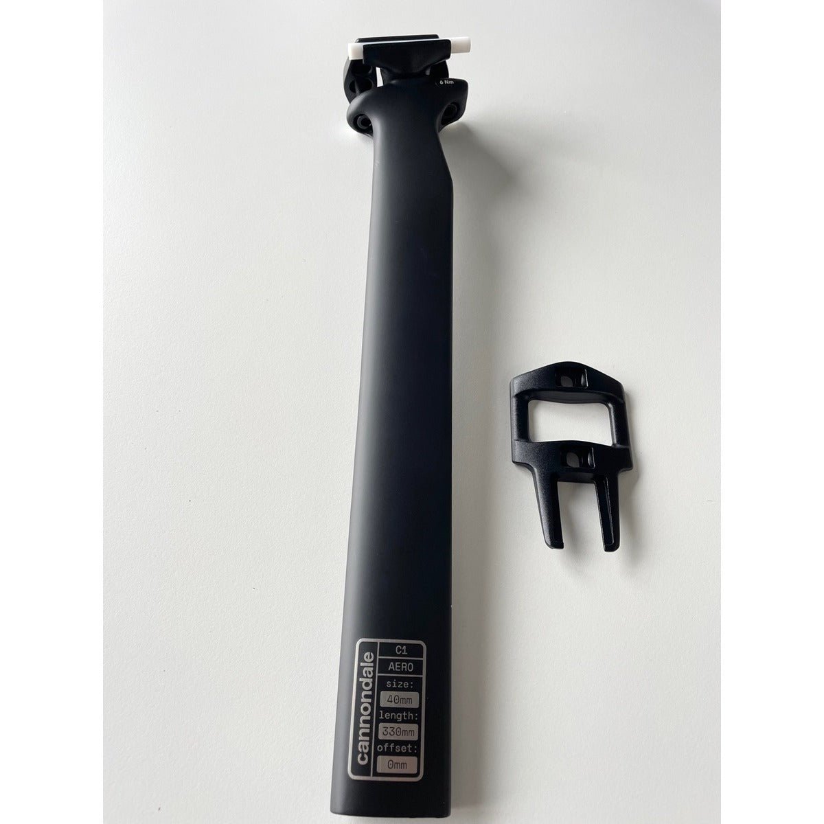 Cannondale S6 EVO Carbon Seatpost v4 330mm, C1 Aero 40, 0 O/Set, - image 1