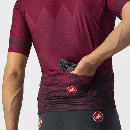 Castelli A Tutta Mens Cycling Jersey - Bordeaux - image 4