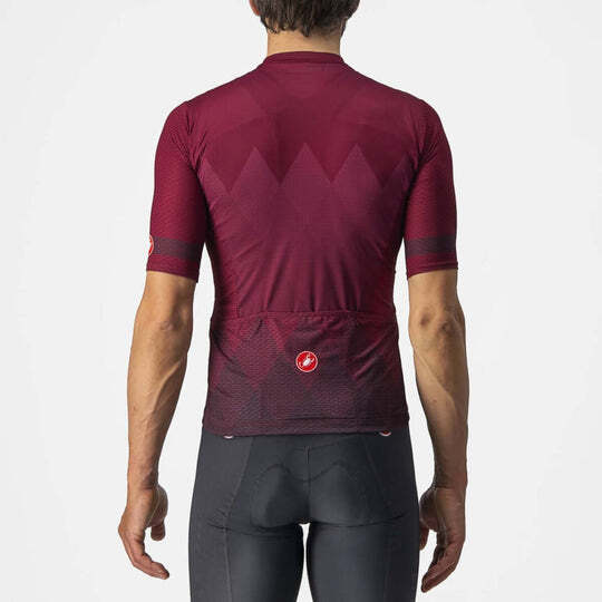 Castelli A Tutta Mens Cycling Jersey - Bordeaux - image 2