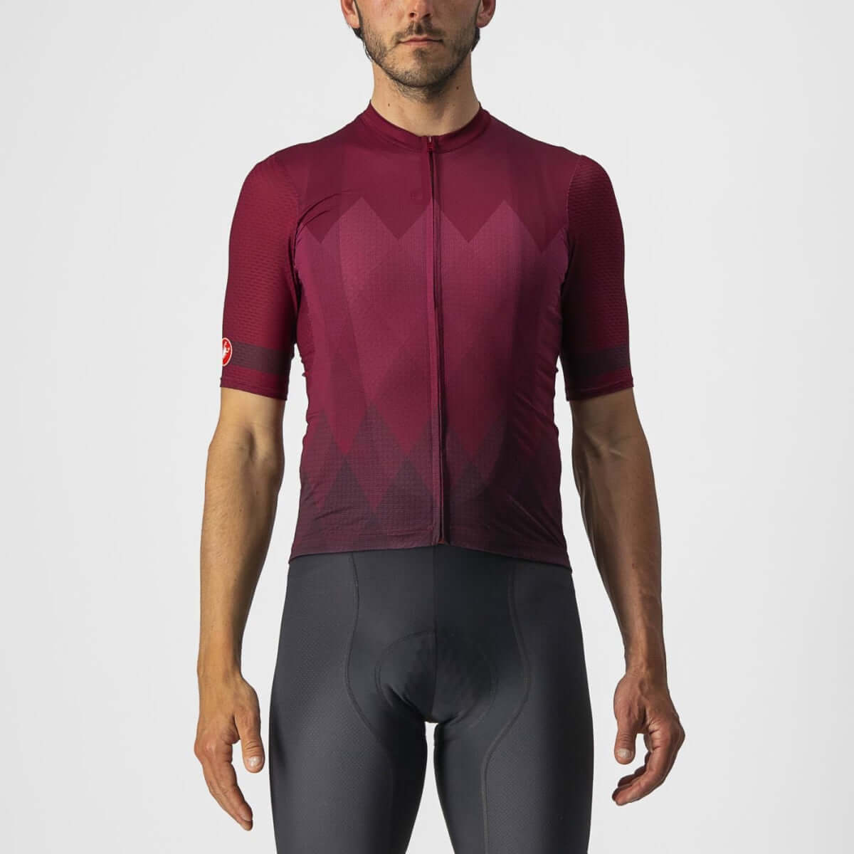 Castelli A Tutta Mens Cycling Jersey - Bordeaux - image 1