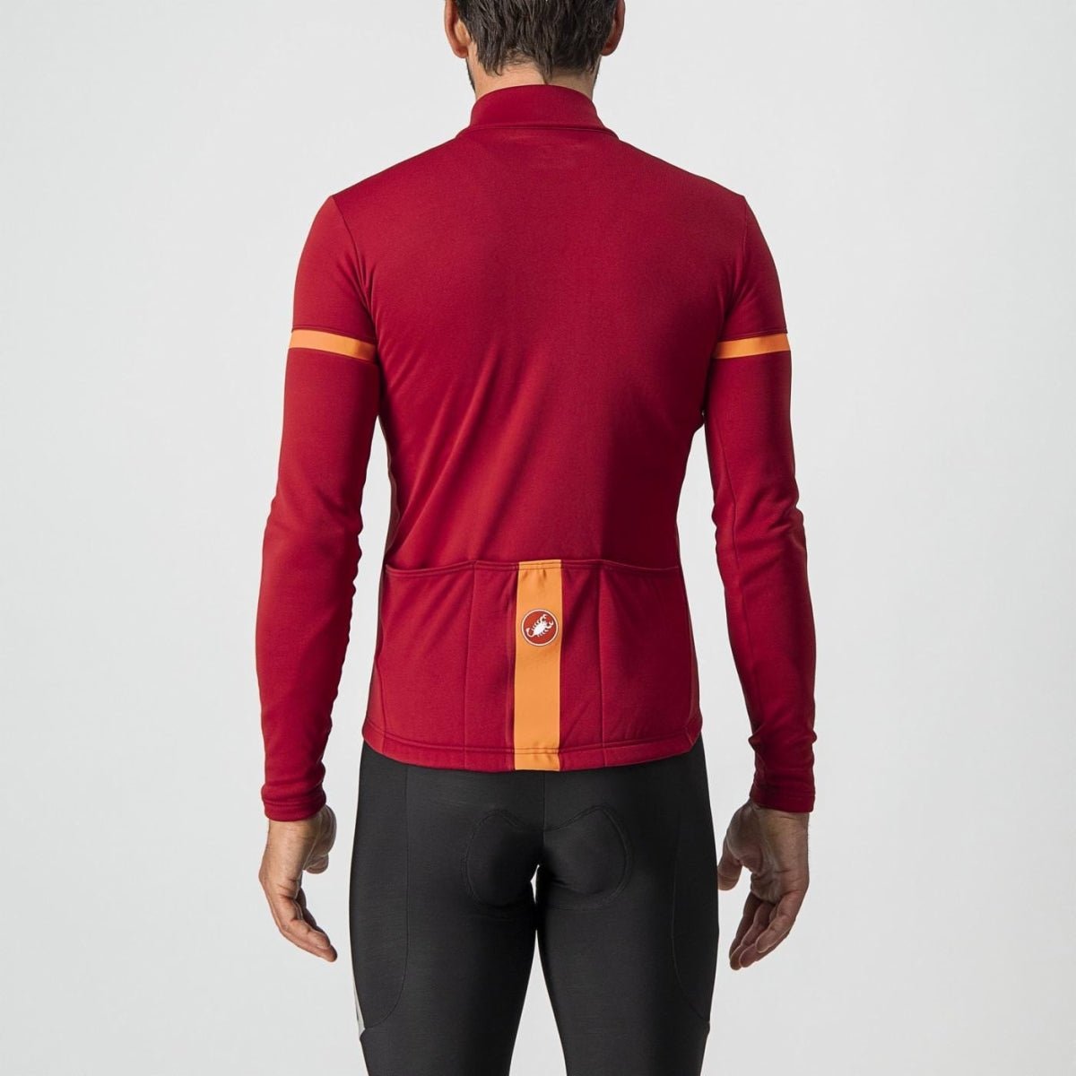 Castelli Fondo 2 Jersey FZ - Pro Red/Orange Reflex - image 2