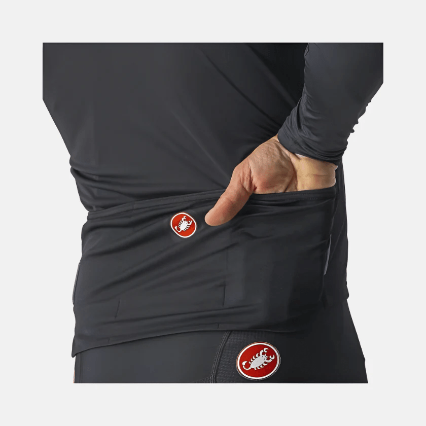 Castelli Prologo 7 Jersey - Saffron/light Black-Military G - image 4