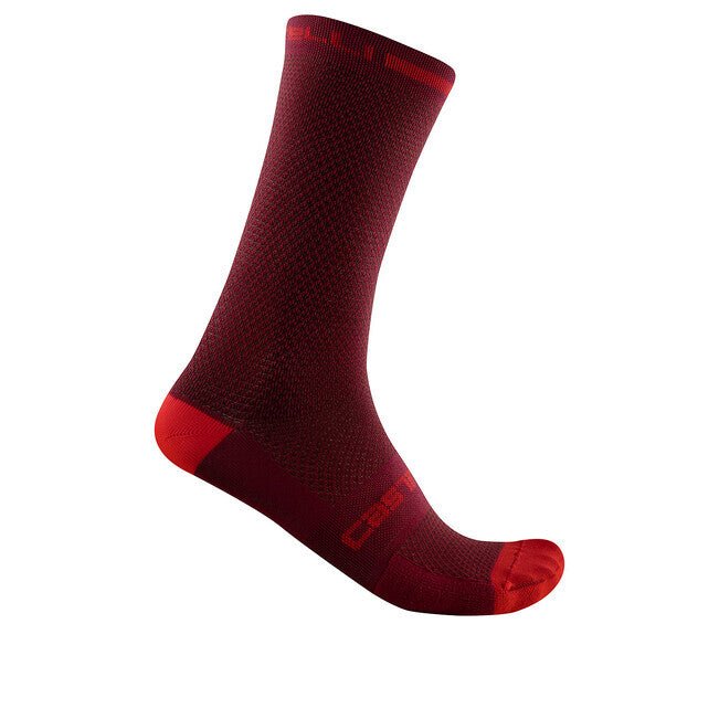 Castelli Superleggera T18 Socks - Bordeaux - image 1