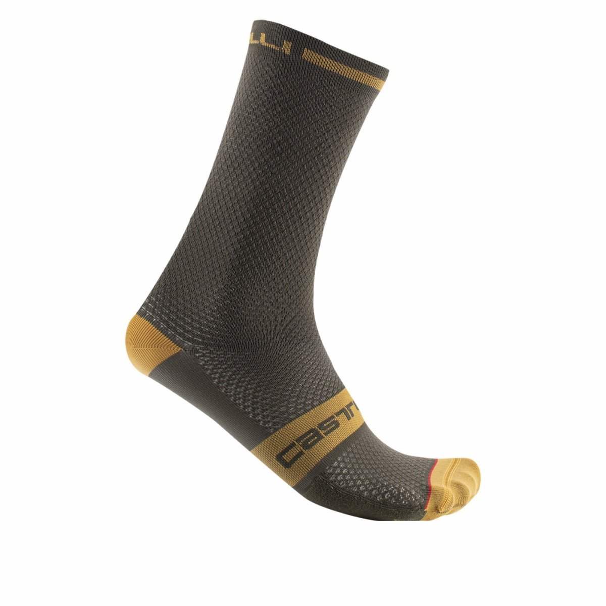 Castelli Superleggera T18 Socks - Steel Blue Orange - image