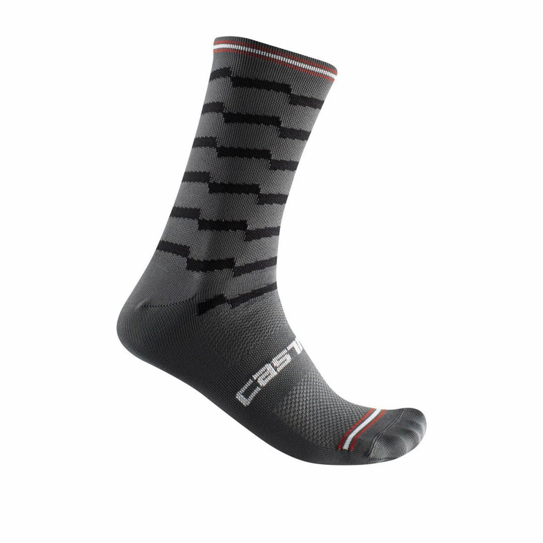Castelli Unlimited 18 Socks - Dark Grey / Black - image