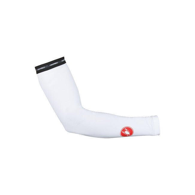 Castelli UPF 50+ Light Arm Sleeves - White - image