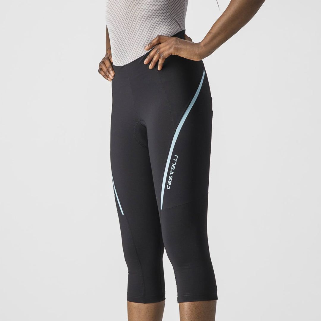 Castelli Velocissima 3 Knickers Women's - Black/Skylight Blue - image 2