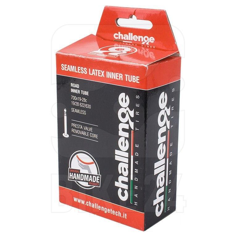 Challenge Latex Tube 700 X 19/28C, 48mm Presta Valve - image 1