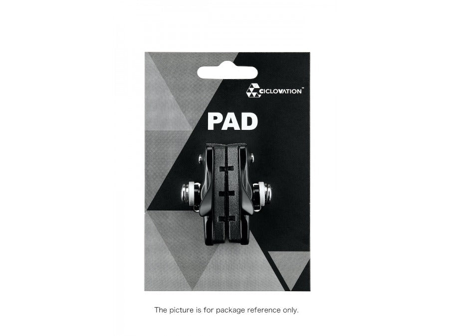 Ciclovation Advanced Road Brake Shoe Set - Black - image 2