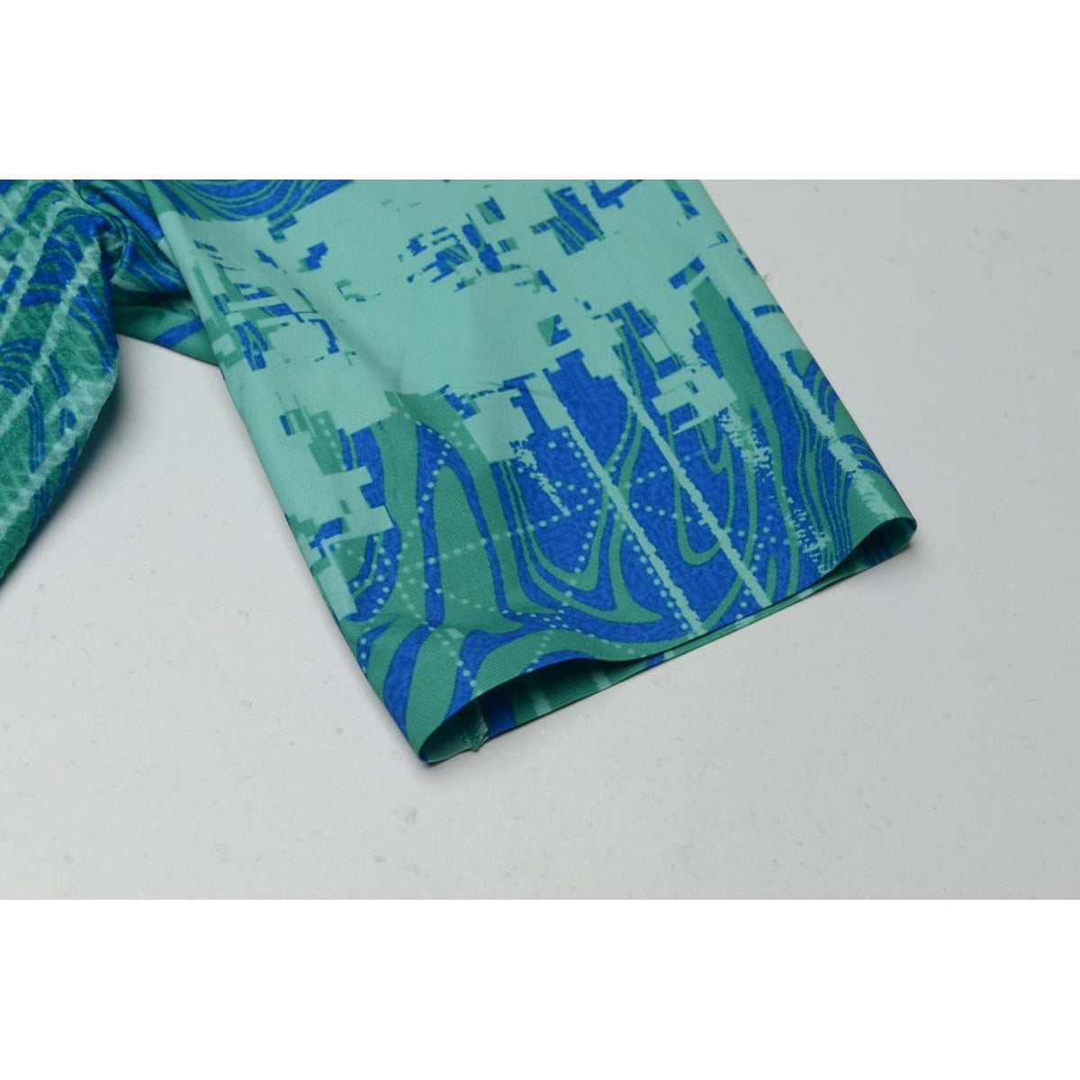 D Byk Store x Monton Short Sleeve Cycling Jersey – Teal Digital Camo - image 5