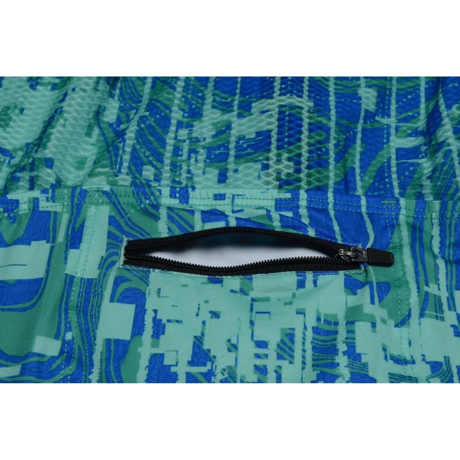 D Byk Store x Monton Short Sleeve Cycling Jersey – Teal Digital Camo - image 6