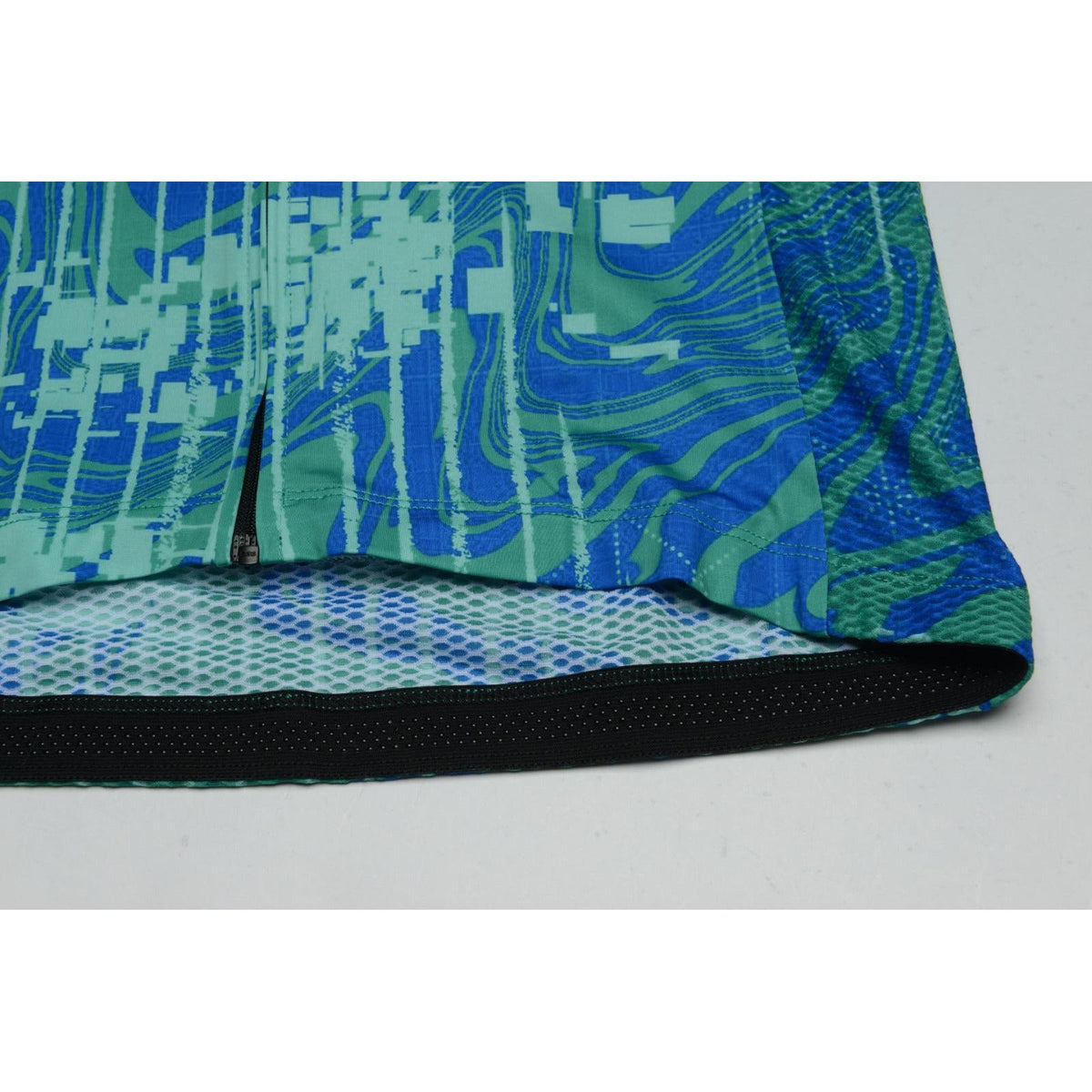 D Byk Store x Monton Short Sleeve Cycling Jersey – Teal Digital Camo - image 8