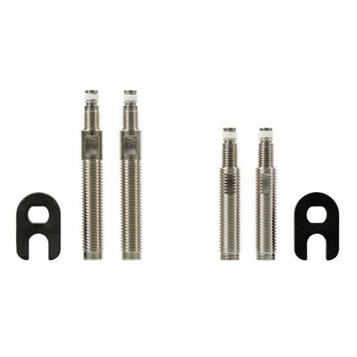 Effetto Mariposa Silver Valve Extension 45mm - Pack Of 2 - image 2
