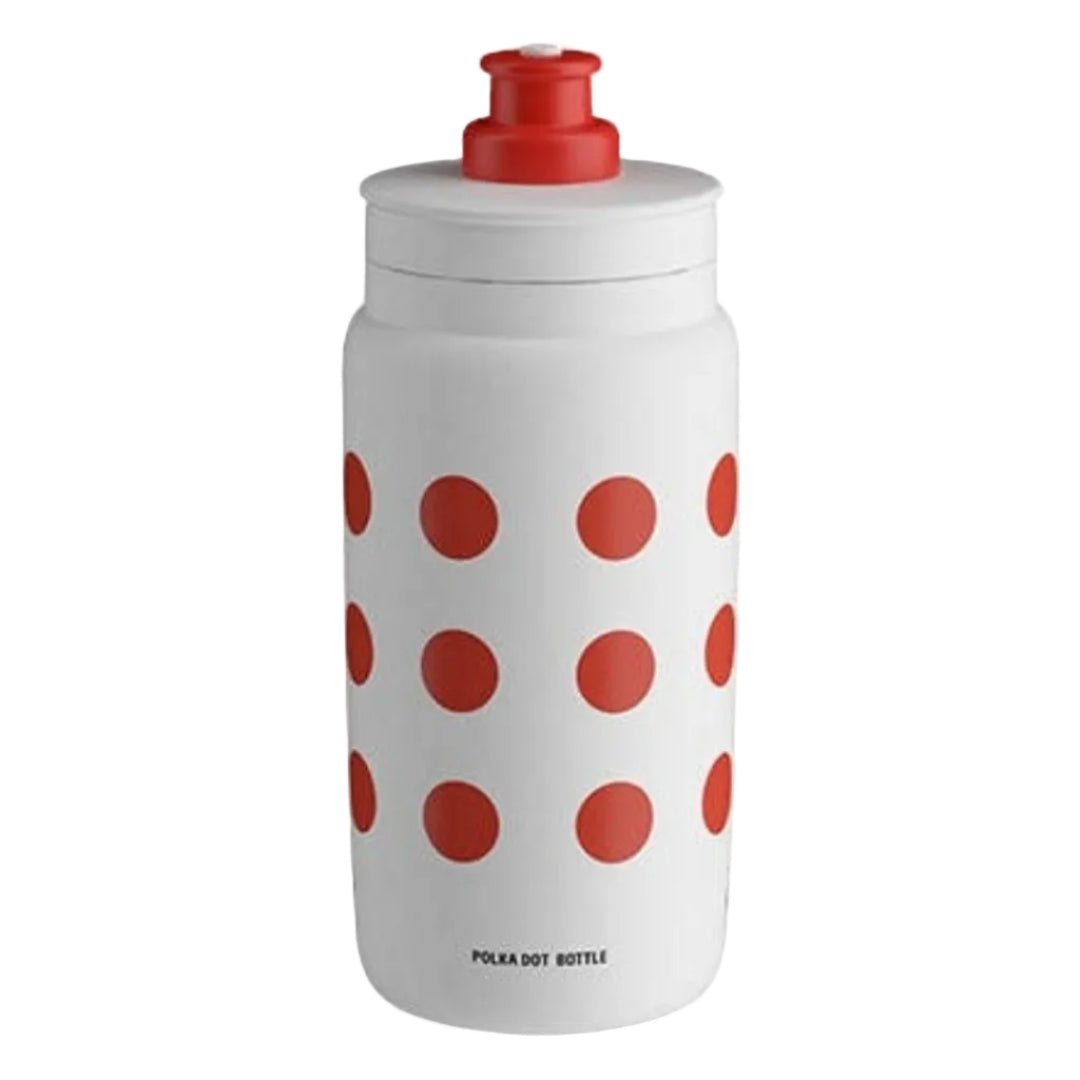 Elite Fly Tour de France Red Polka Dot Water Bottle | 550 ml - image 1