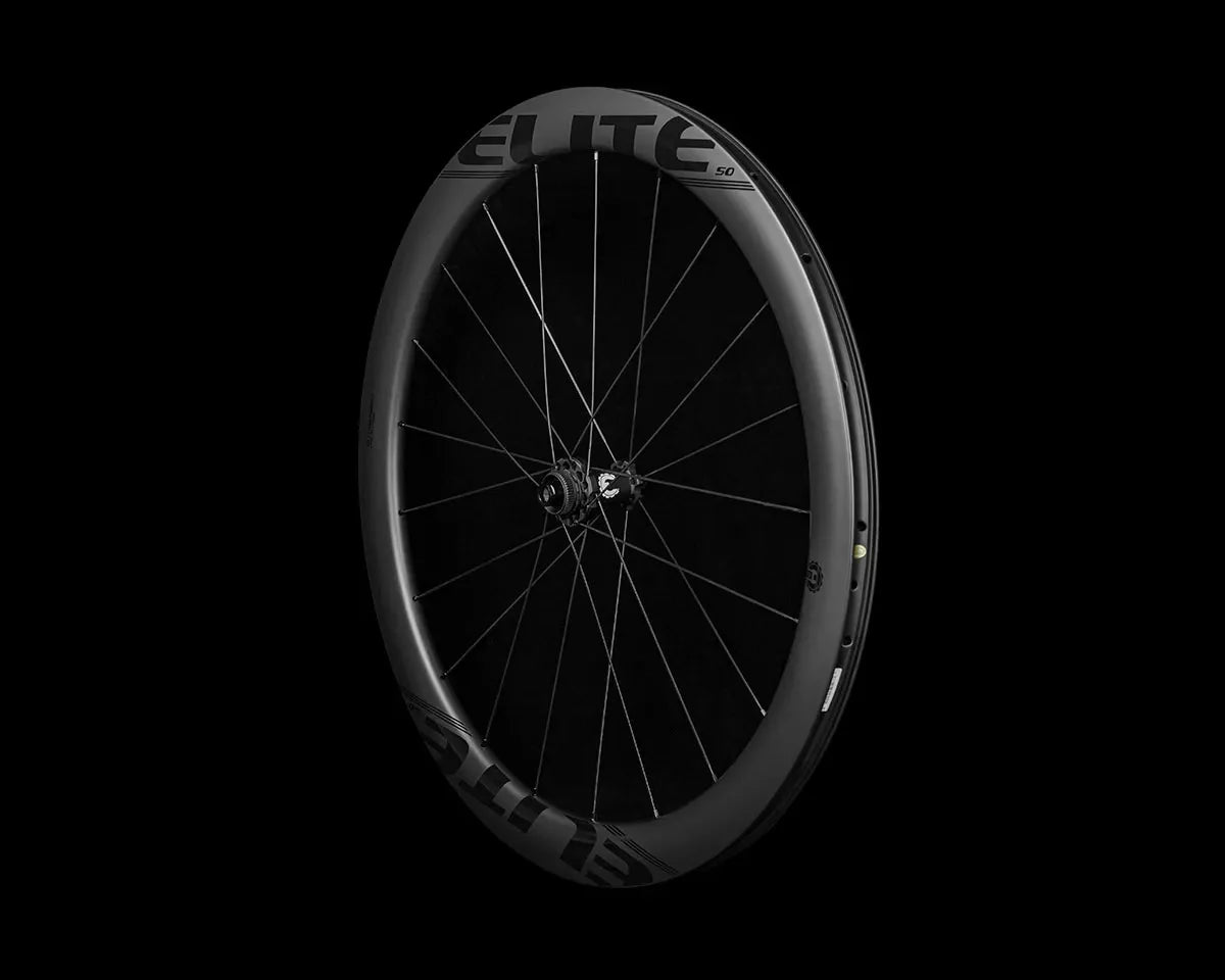Elite Wheelset Marvel 50D Disc Brake - Black Decal - Shimano 11/12 Speed Hub - image 2