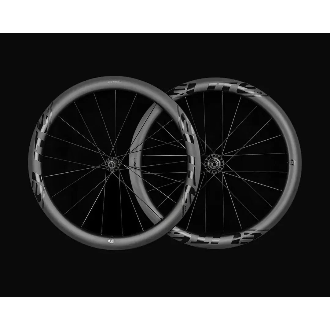 Elite Wheelset Marvel 50D Disc Brake - Black Decal - Shimano 11/12 Speed Hub - image 1