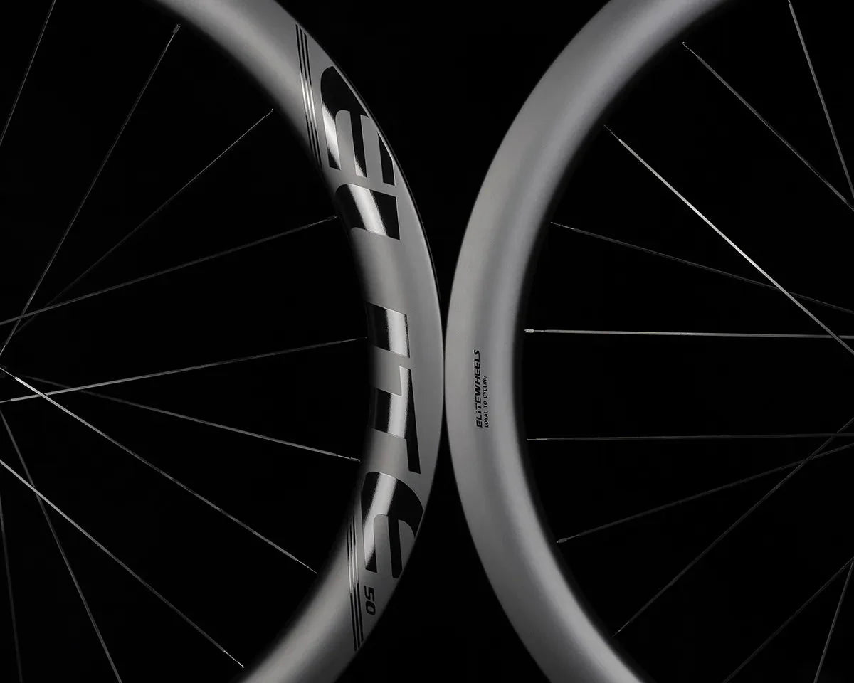 Elite Wheelset Marvel 50D Disc Brake - Black Decal - Shimano 11/12 Speed Hub - image 3