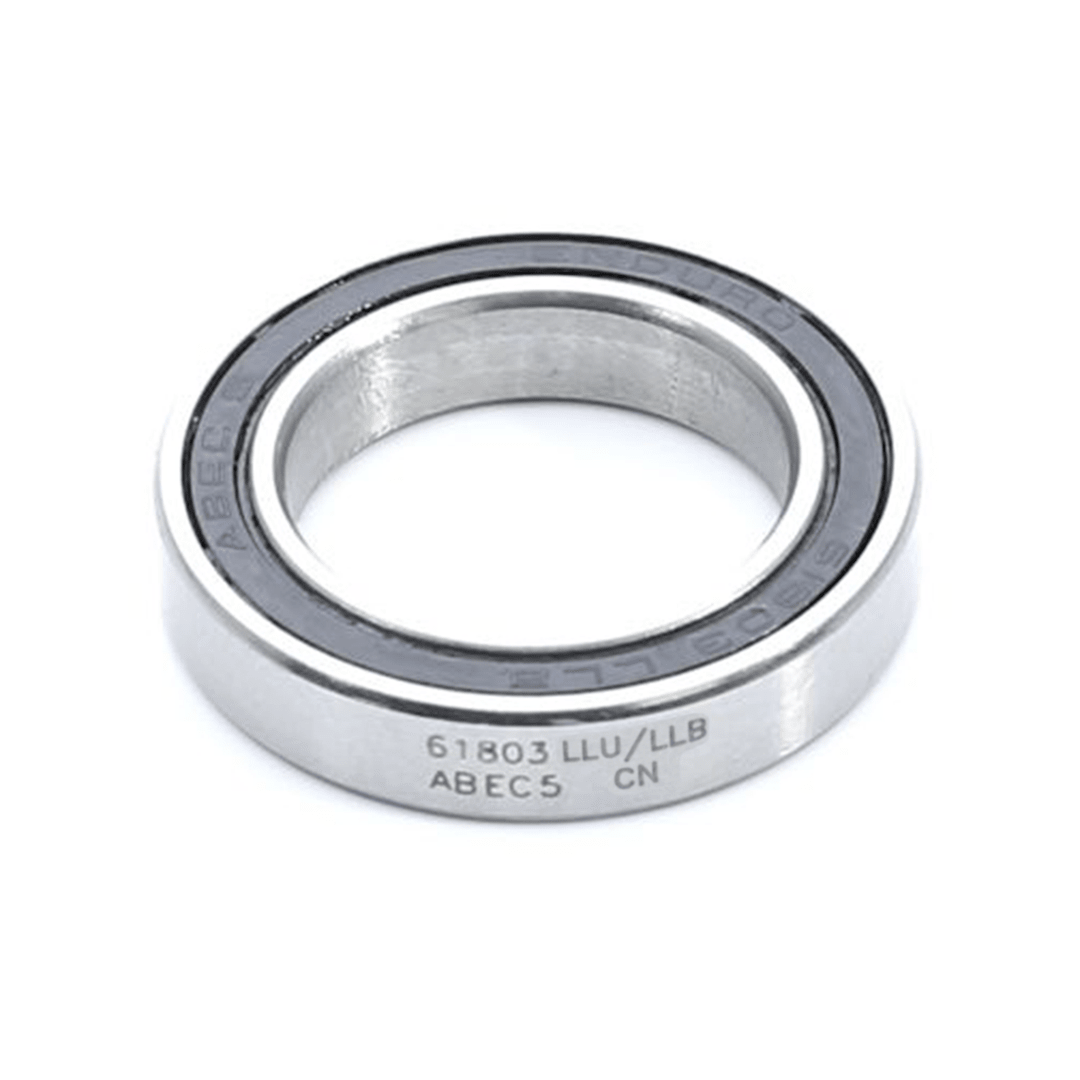 Enduro Bearing 61803 LLU/LLB CN- ABEC-5 Radial Bearing (CN Clearance) - 17mm x 26mm x 5mm - image 1