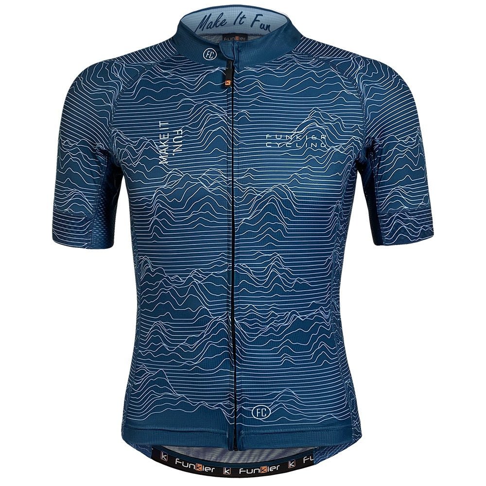 Funkier Rossini Pro Short Sleeve Jersey - Blue - image 1