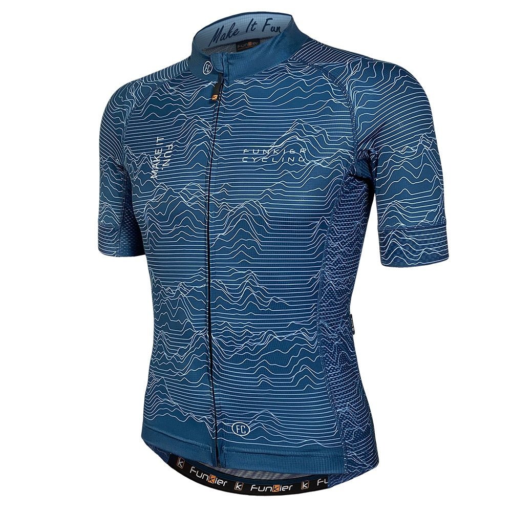 Funkier Rossini Pro Short Sleeve Jersey - Blue - image 2