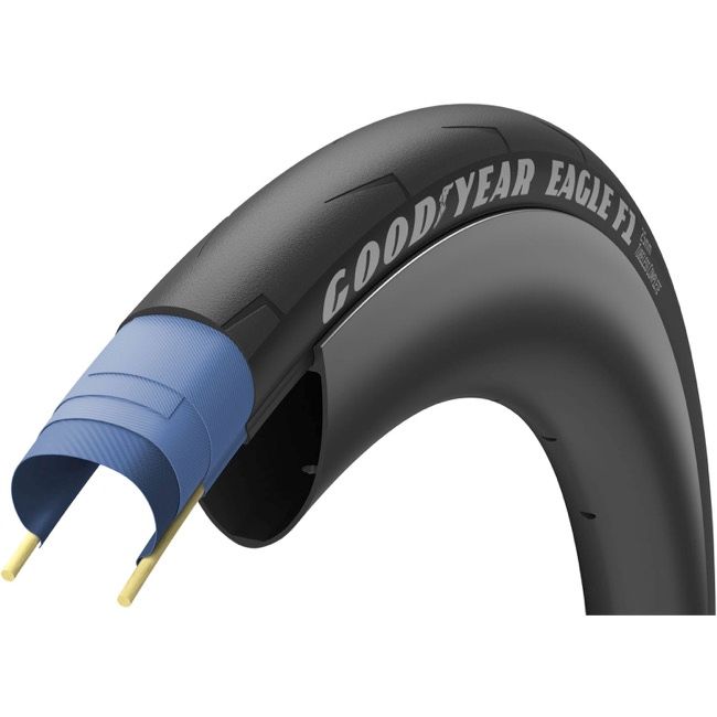 Goodyear Eagle F1 Clincher Tyre - Tube Type - Black - image 1