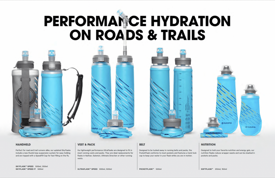 Hydrapak Skyflask IT Speed Insulated Handheld Bottle-Clear (500ml) - image 7