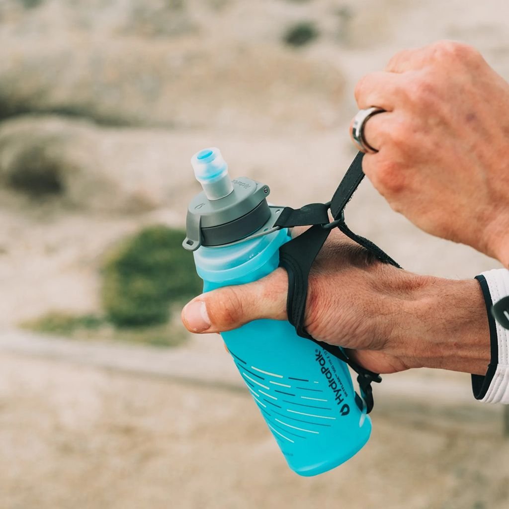 Hydrapak Skyflask Speed Handheld Bottle - Malibu Blue (500ml) - image 4
