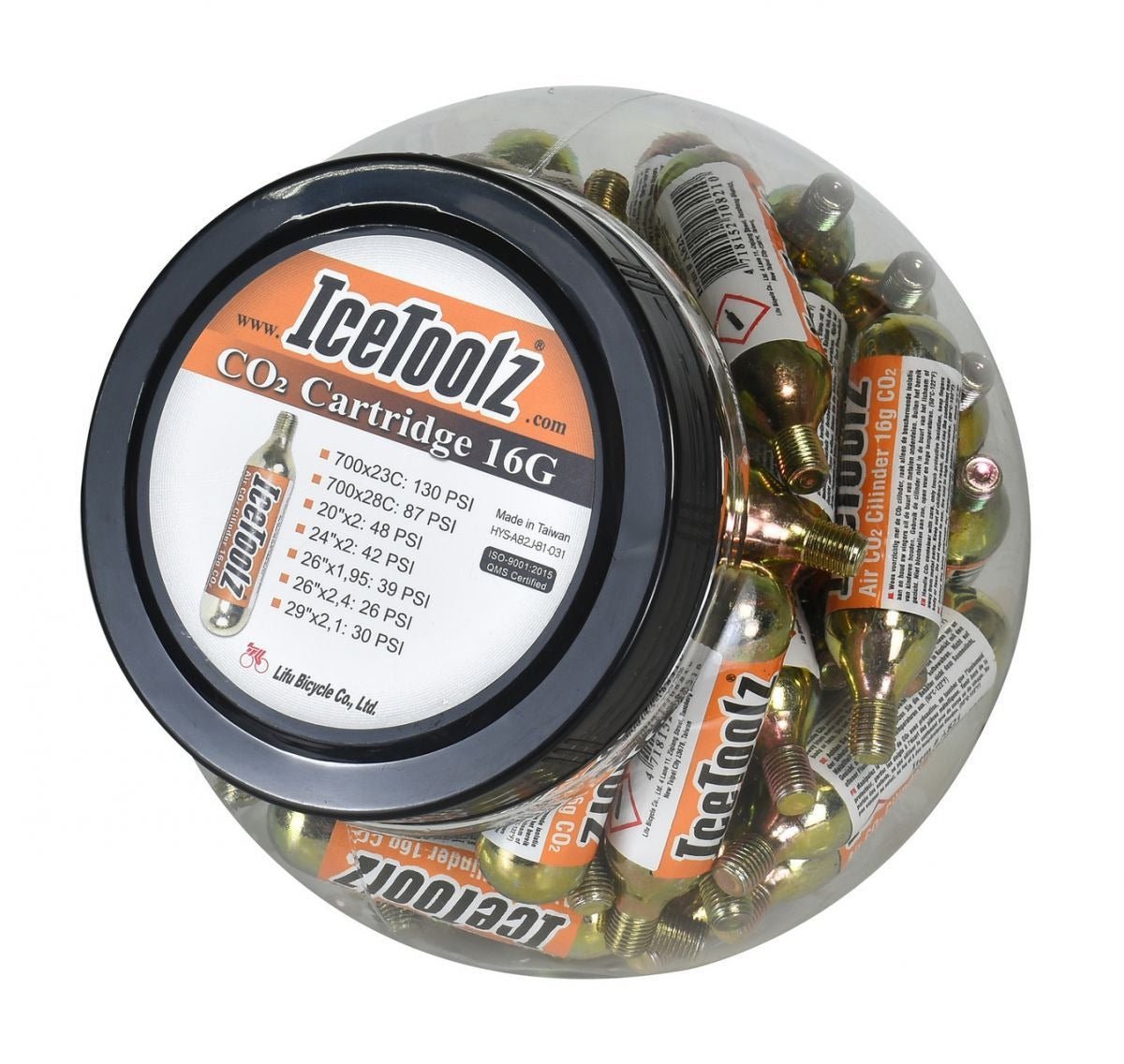 IceToolz CO² Catridges - 16g - image 2