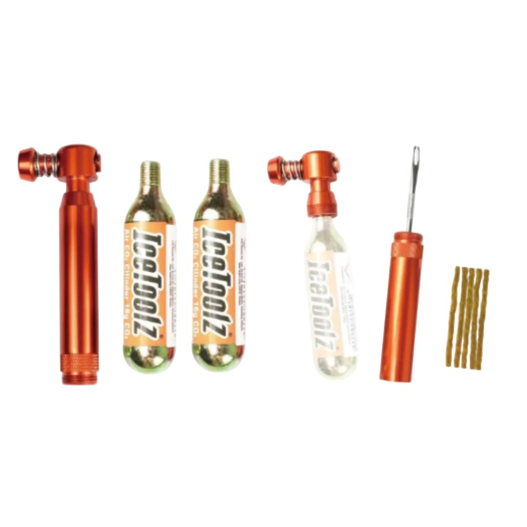 IceToolz Tire Repair Kit for Tubeless Tire/CO2 Pump/Cylinders - image 1