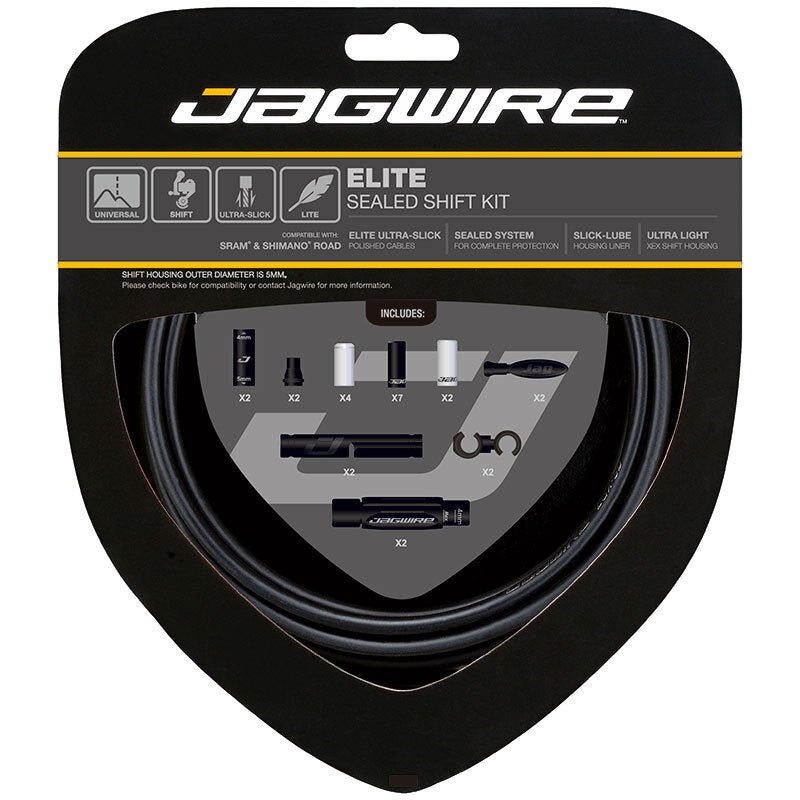 Jagwire 2x Elite Sealed Shift Stealth Black - image 1