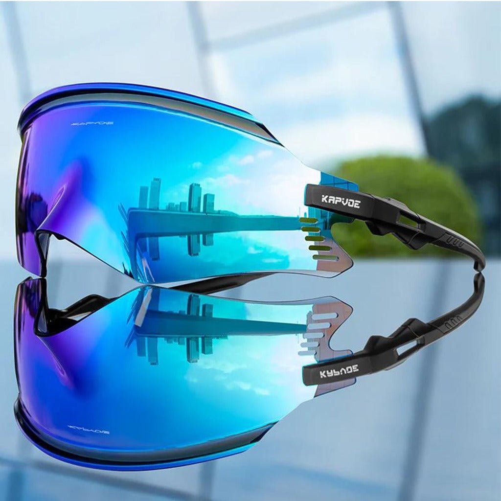 Kapvoe X2 Sports Sunglasses - Blue - image 1