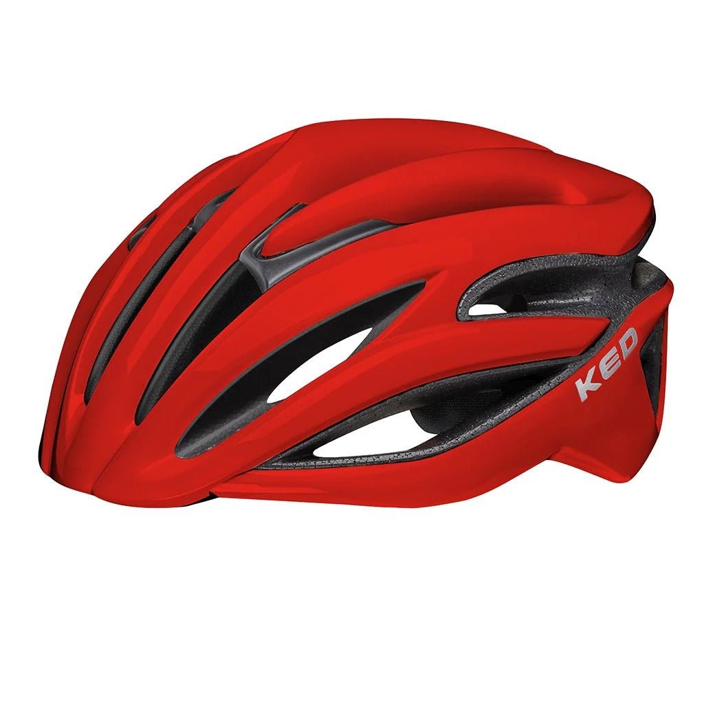 KED Rayzon Helmet - Fiery Red - image