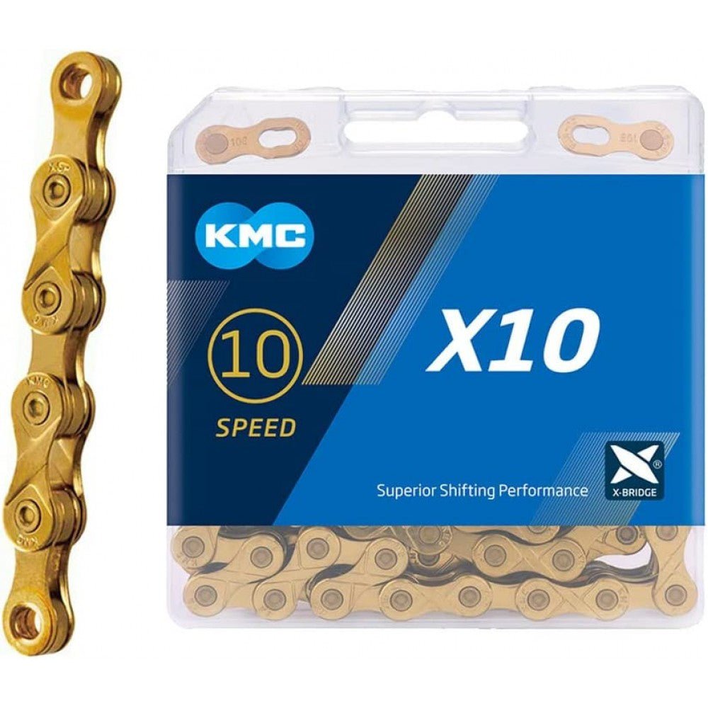 KMC Chain X10 - Ti-N (Gold) - image 1