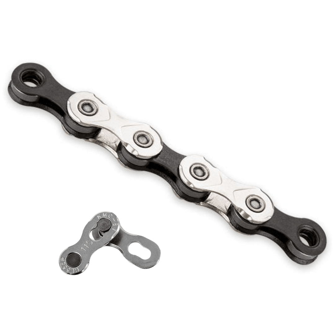 KMC Chain X11 Silver/Black - OEM Packaging - image 1