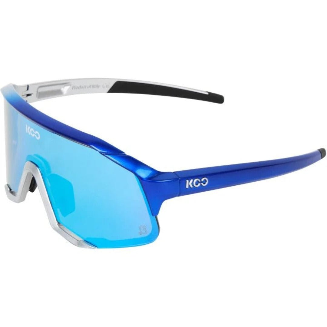 KOO Demos Bora Red Bull Team Edition Sport Sunglasses (Blue/Silver/Turquoise Mirror) - image 1