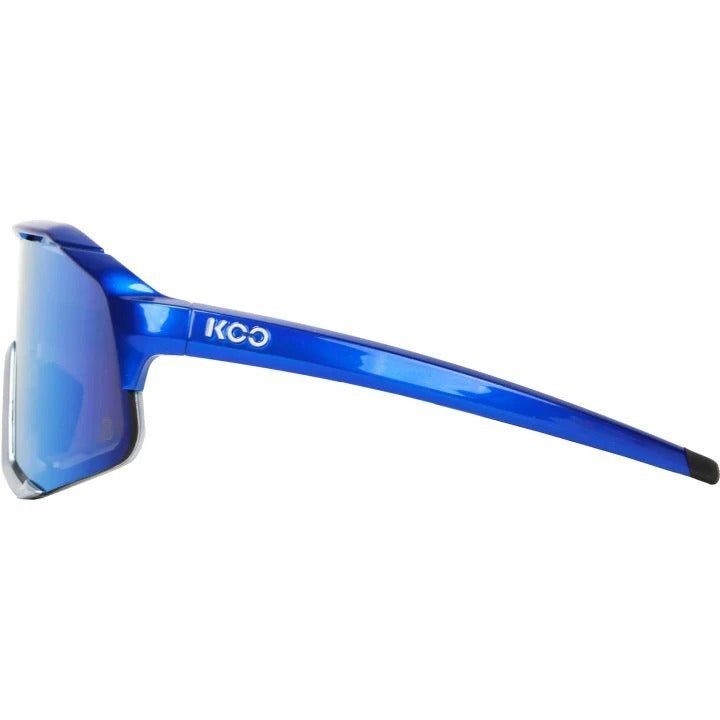KOO Demos Bora Red Bull Team Edition Sport Sunglasses (Blue/Silver/Turquoise Mirror) - image 3